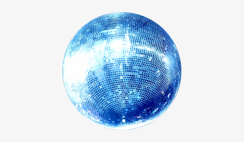 Disco Ball Free - Disco Ball Blue Png, transparent png download