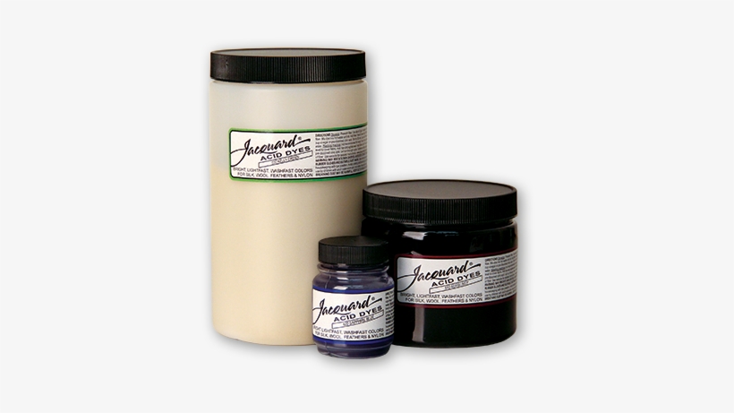 Acid Dye - Jacquard Products Jacquard Acid Dye 4 Color Set With, transparent png download