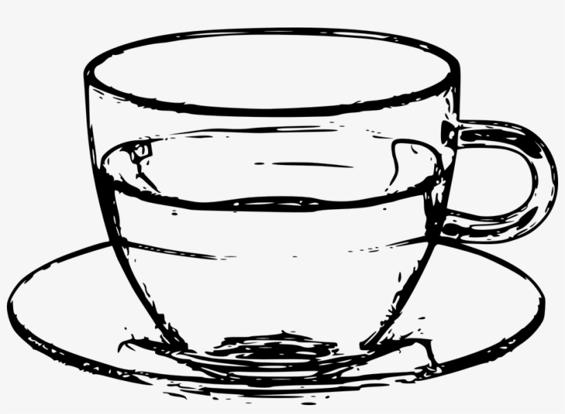 Hand Drawn Coffee Vector, Coffee Cup, Hand, Coffee - Coffee On Print 2 Poster Print By Kimberly Allen, transparent png download