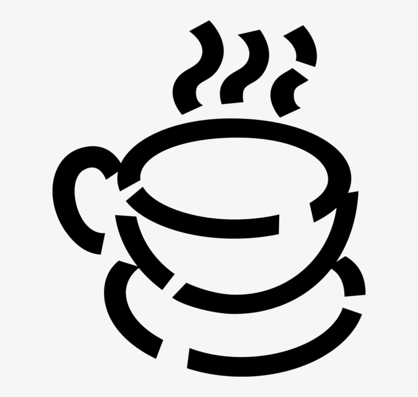 Vector Illustration Of Teacup Cup Contains Hot Beverage, transparent png download