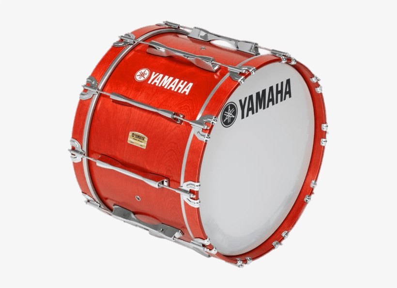 Red Bass Drum Png - Yamaha Field Corps Bass Drums, transparent png download