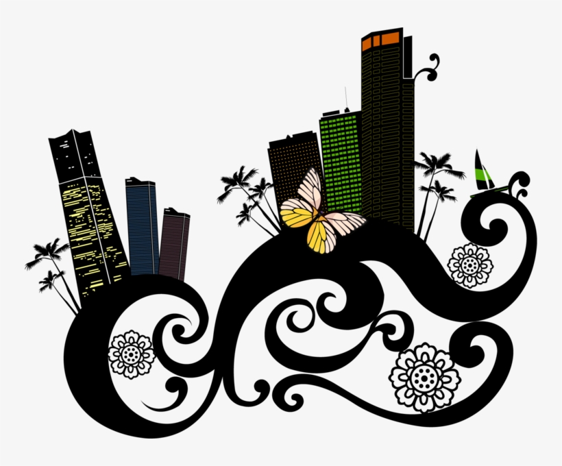 Share This Image - Autocollants Muraux Mf276 Monde Fantastique 96 X 77, transparent png download