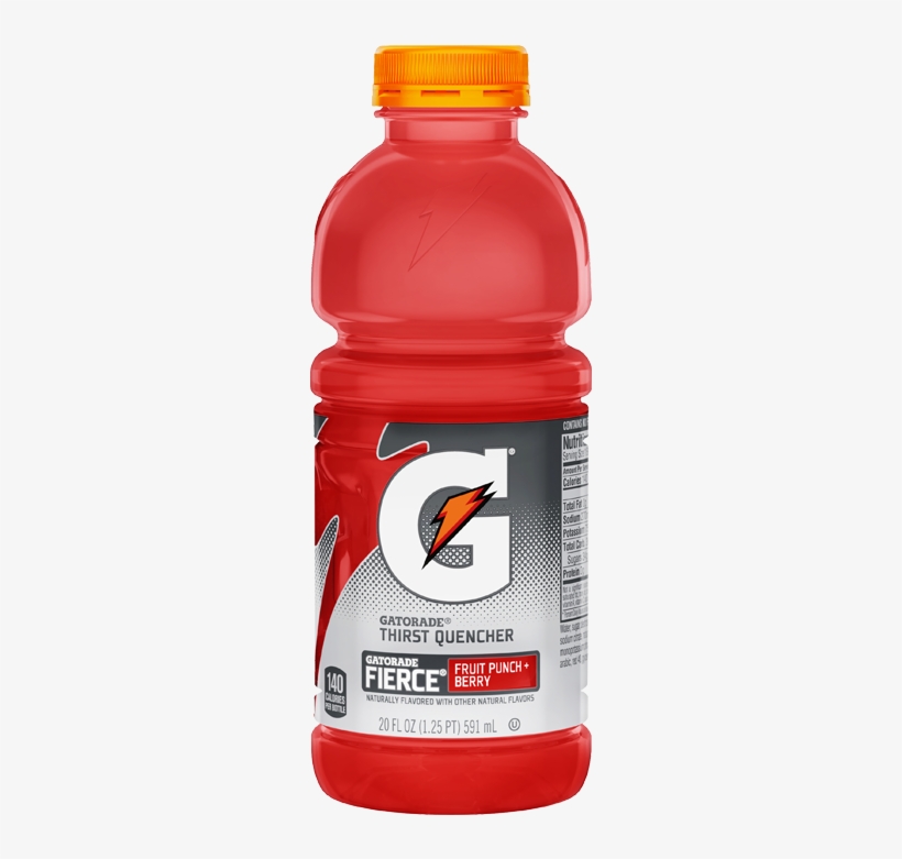 Gatorade Thirst Quencher, Green Apple, Fierce - 20, transparent png download