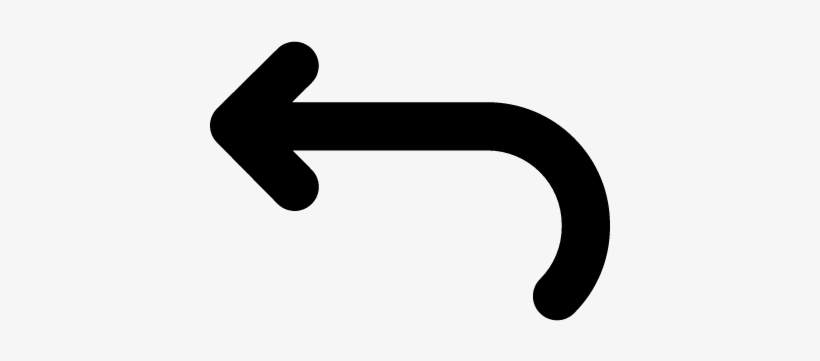 Back Curved Arrow Vector Flecha Curva Izquierda Png Transparent Png 400x400 Free Download On Nicepng