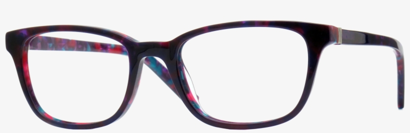 Wildflower Fire Pink Eyeglasses-purple Speckle - Plastic, transparent png download