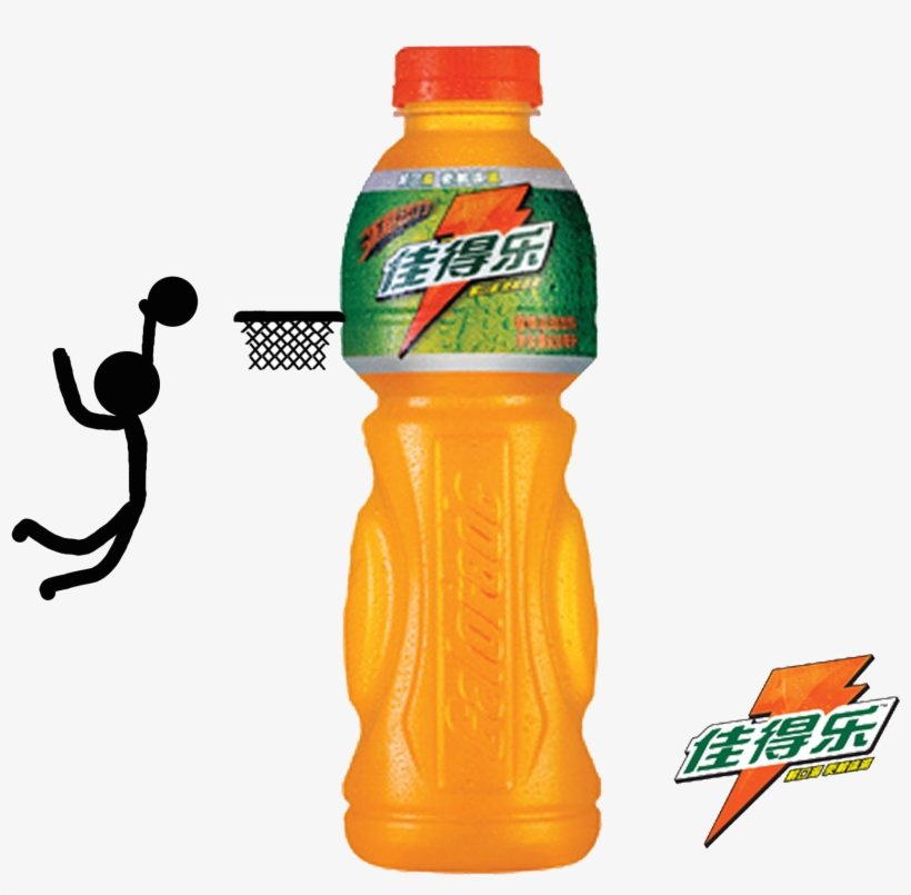 The Gatorade Company Bottle Orange Drink Coca - Creative Advertising Of Soft Drinks, transparent png download