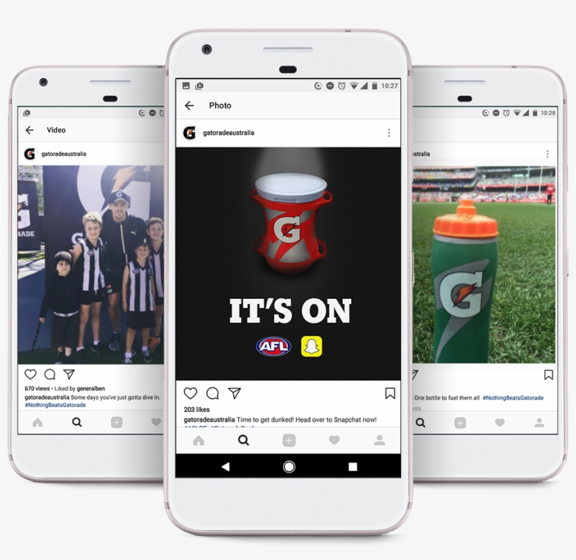 Gatorade Snapchat Pixel2 - Iphone, transparent png download