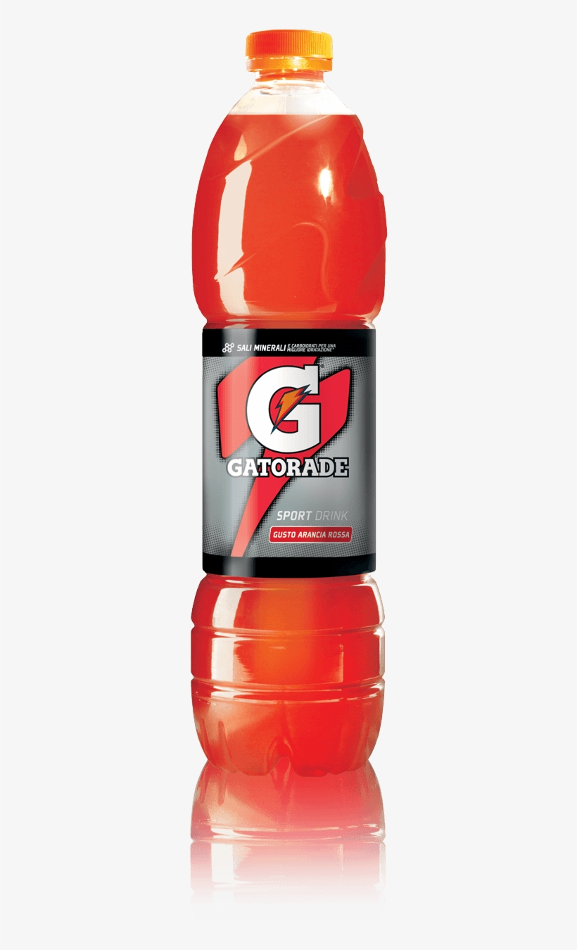 Gatorade Sport Drink Gusto Arancia Rossa Bottiglia - Water Bottle, transparent png download