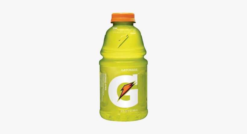 Lupe, Common, Jennifer Hudson & No I - Gatorade Lemon Lime Sports Drink 32 Oz Bottle, transparent png download
