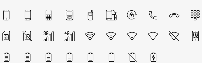 Icon Mobile - Diagram, transparent png download