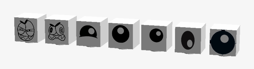 Mixels Eyes And Nixel Faces On Squares - Mediafire, transparent png download