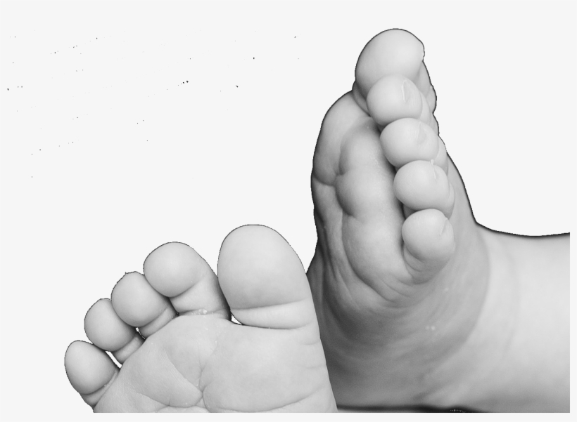Baby Feet Png Transparent - Baby Feet Photo Png, transparent png download