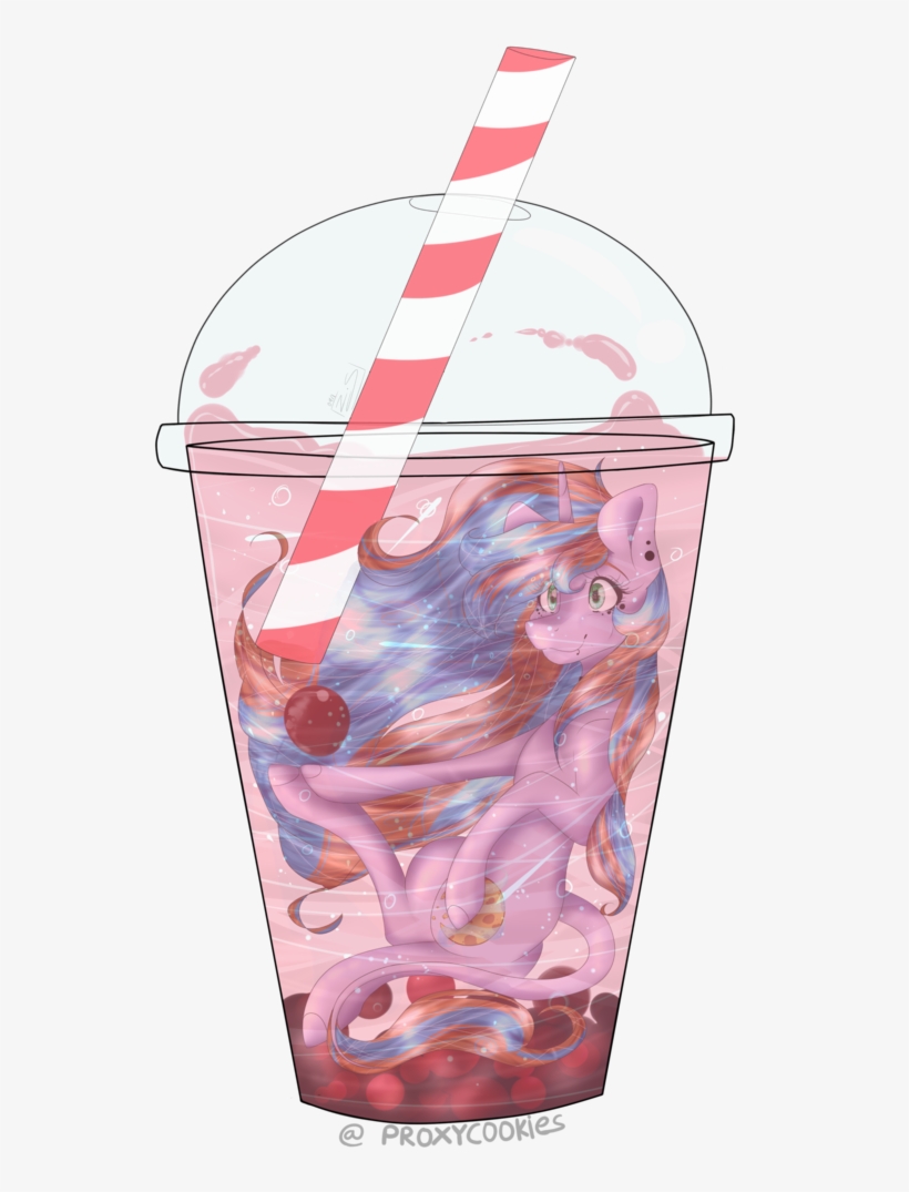 Proxycookies, Bubble Tea, Cup, Cup Of Pony, Micro, - Bubble Tea, transparent png download