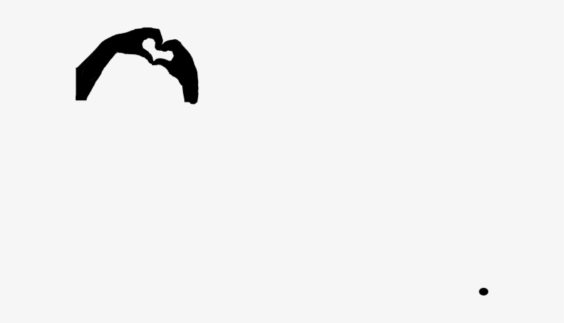 Heart Hand Png White, transparent png download