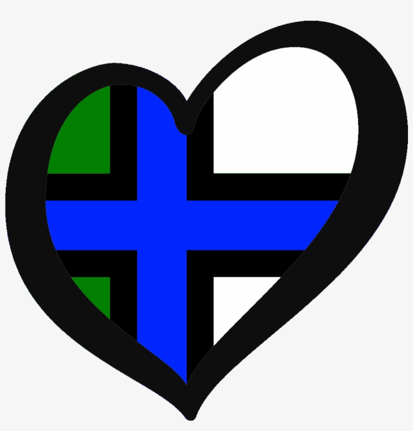 Arkmarken Eurovision Heart - Cross, transparent png download