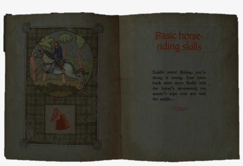 Basic Horseriding Skills I - Book Cover, transparent png download