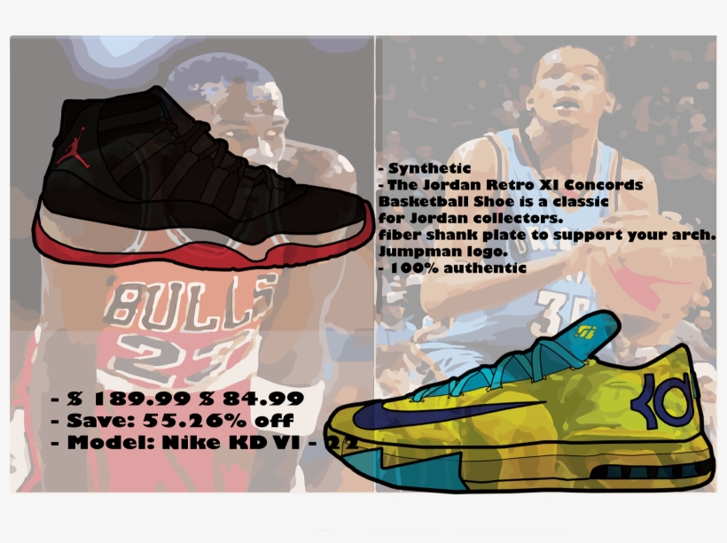 Kds Vs Jordans - Sneakers, transparent png download