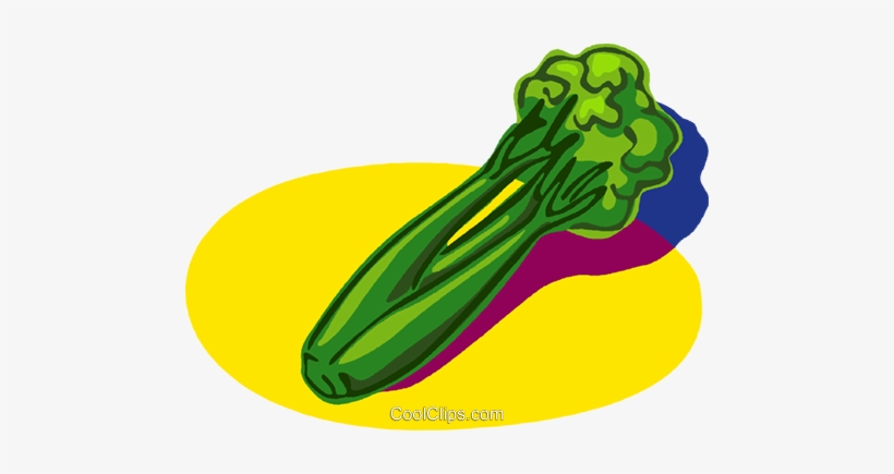 Celery, Vegetables Royalty Free Vector Clip Art Illustration - Farm Fresh, transparent png download