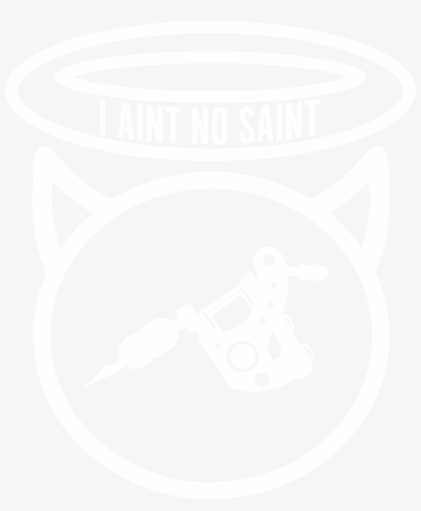 New Ians Logo Tattoo Machine White - Tattoo, transparent png download