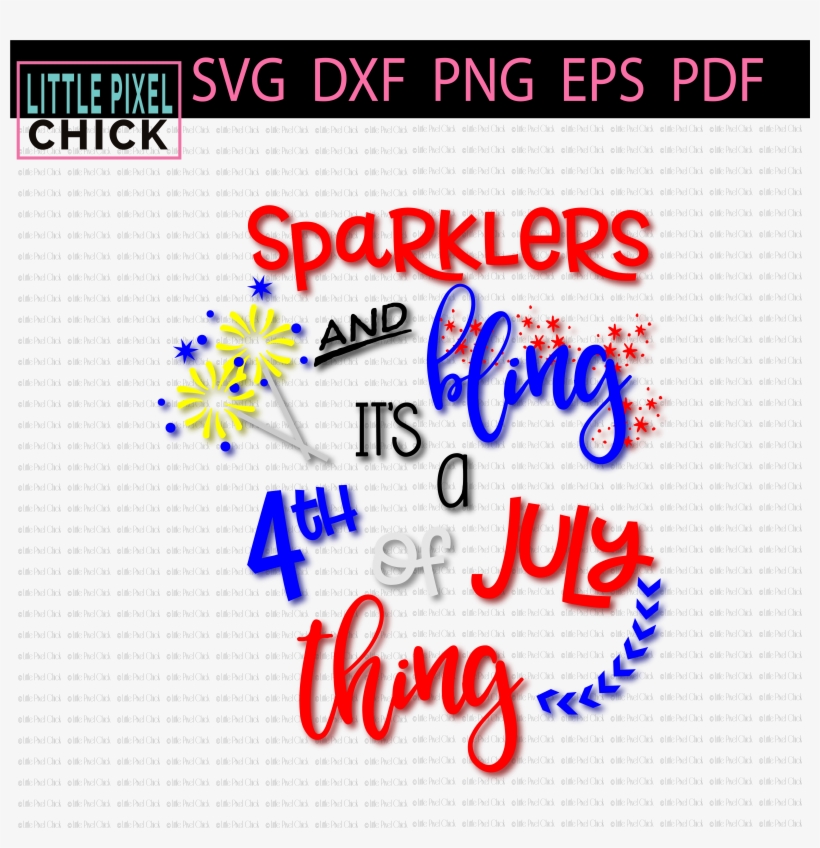 Sparklers And Bling - Graphic Design, transparent png download