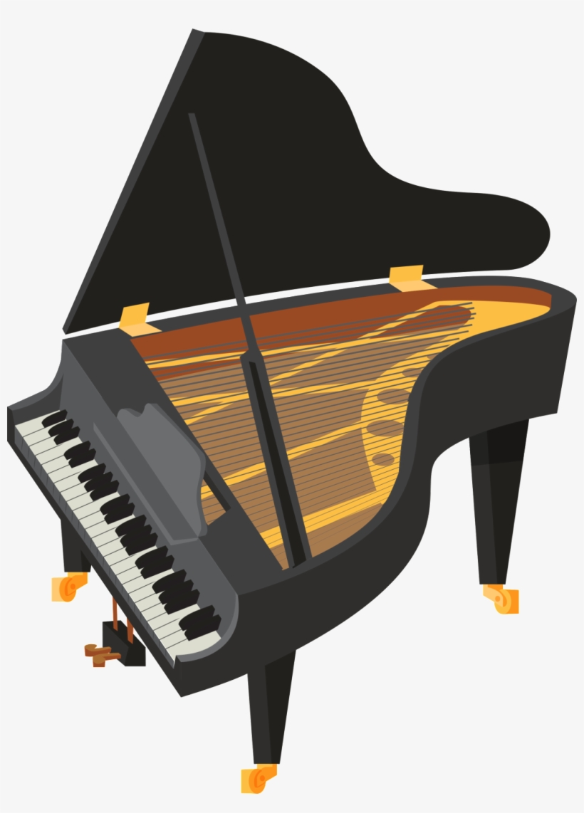 Piano, transparent png download