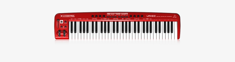 Controller Keyboards - Behringer Umx610 61 Usb/midi Keyboard, transparent png download