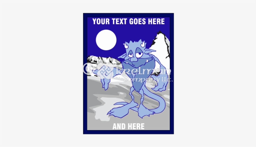 K2401 Abominable Snowman Helping Hand - Nuat Thai, transparent png download