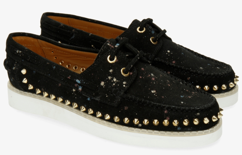 Loafers Ally 1 Black Dots Multi - Ally Bank, transparent png download