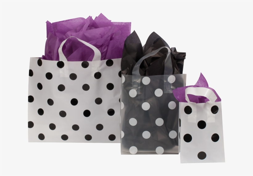 White & Black Dots - Polka Dot, transparent png download