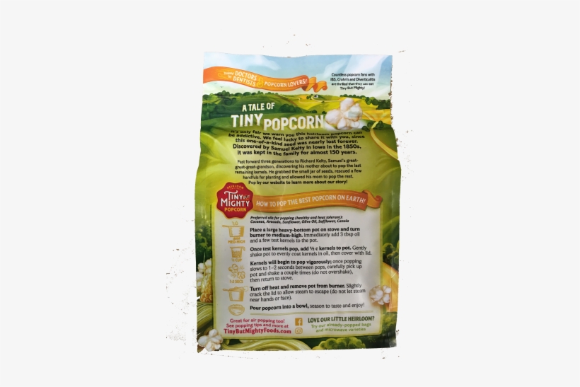 K&k Speciality Popcorn - Tiny But Mighty Popcorn, transparent png download