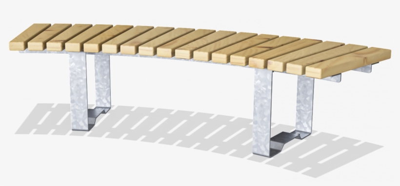Download - Curved Bench Png, transparent png download