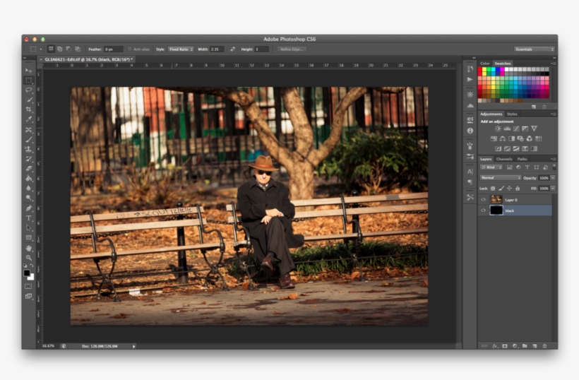 Step 8 Use The Marquee Tool To Choose A Fixed Ratio - St. Johns Bridge, transparent png download