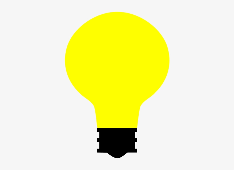 Simple Light Bulb Clipart Png For Web, transparent png download