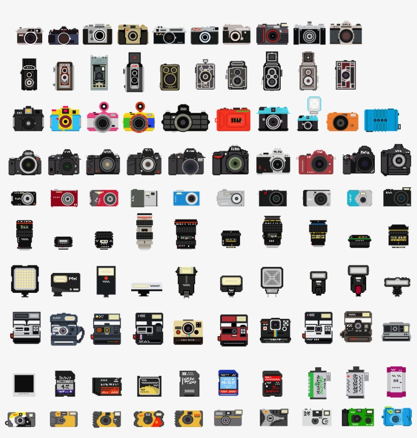 Camera Collection, transparent png download