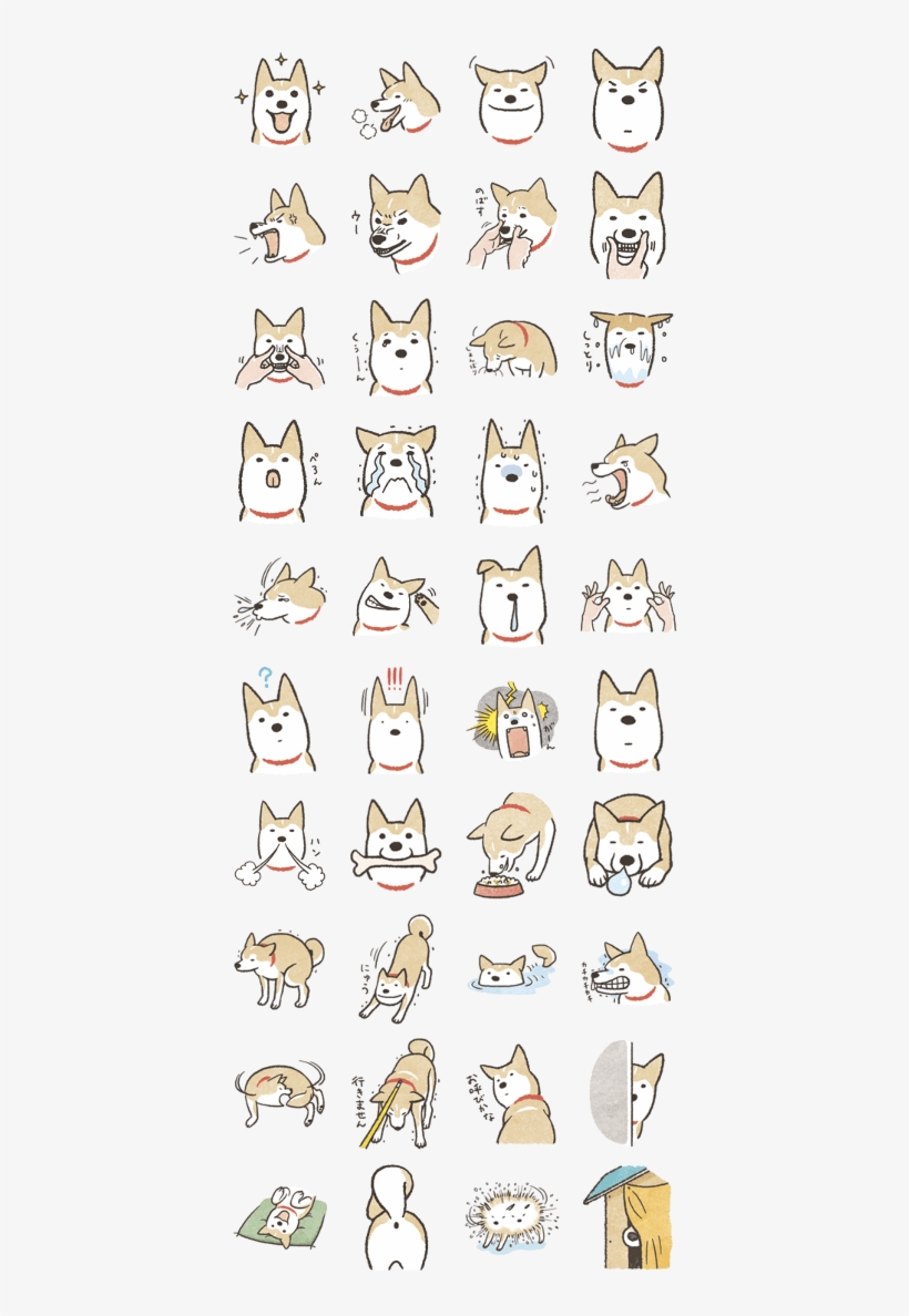 Dog Face Expressions Art, transparent png download