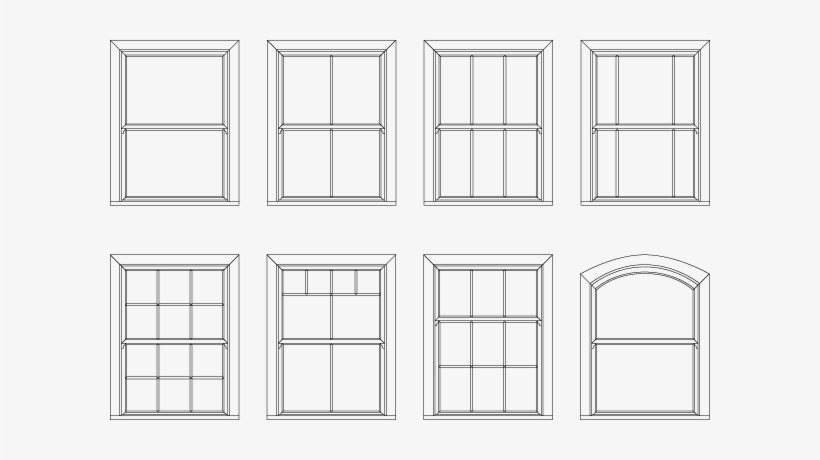 Design Options Such As Internal Georgian Bars Or External - Furniture, transparent png download