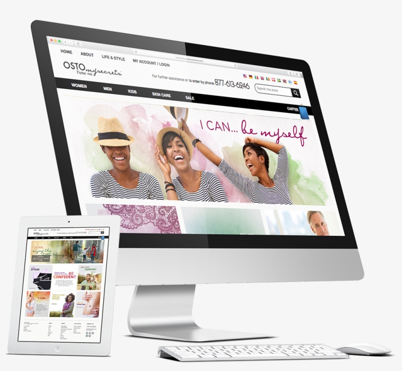 Ostomysecrets Webpage Screen Image - Web Design, transparent png download