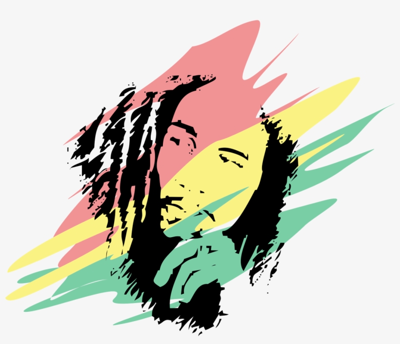 Bob Marley Png Hd - Bob Marley Logo, transparent png download