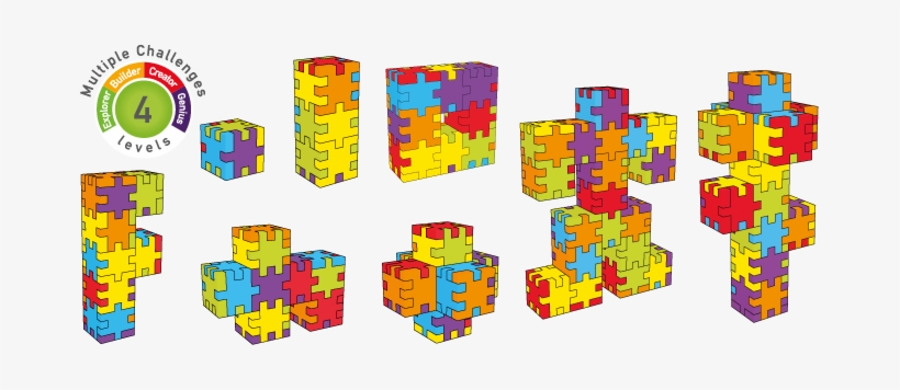 Sc Constructies 675px - Cube Puzzle Pieces, transparent png download