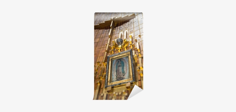 Pintura De La Virgen, Santuario De Guadalupe Wall Mural - Basilica Of Our Lady Of Guadalupe, transparent png download