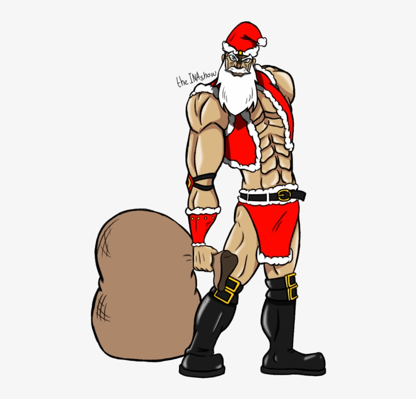 I Couldn't Help But Do This After I Saw This Post - Jojo's Bizarre Adventures Santa Claus, transparent png download