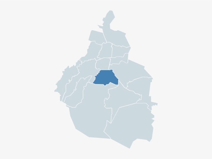 Coyoacán Within Mexico City - Delegacion Coyoacan, transparent png download