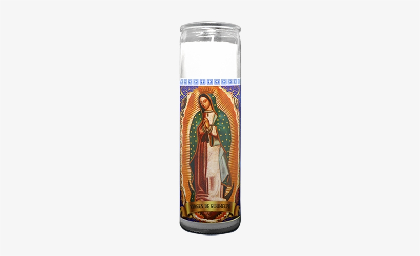 Virgen De Guadalupe White - Virgin Of Guadalupe And The Apparitions To Juan Diego, transparent png download