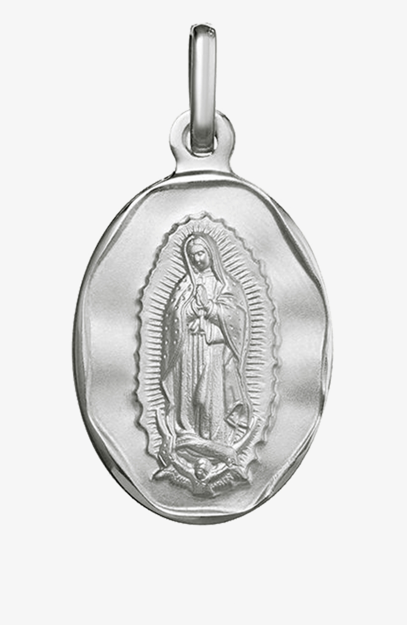 Iniciomedallas De Platamedalla Virgen De Guadalupe - Medalla Plata Virgen Guadalupe, transparent png download