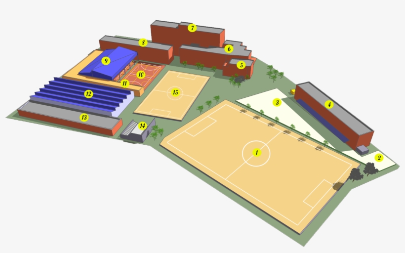 Zona De Recreo Para Las Etapas De Infantil Y Primaria - Floor Plan, transparent png download