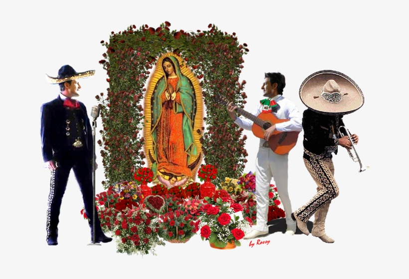 La Imagen De La Virgen De Guadalupe Se Venera En México - Cafepress Mary - Virgin Of Guadalupe Tile Coaster, transparent png download
