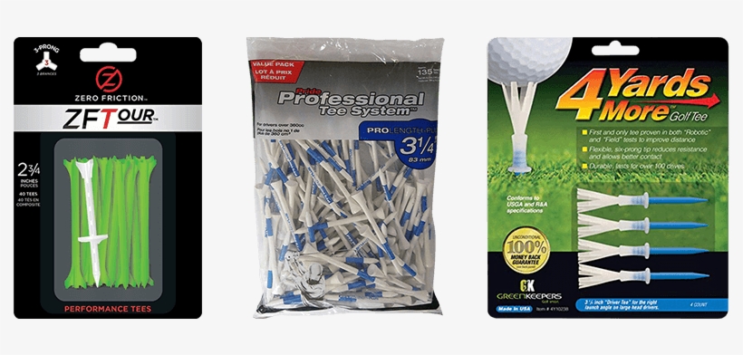 Quadcopter Reviews Best Golf Tees - Pride Professional Tee System 3.25-inch White Golf, transparent png download