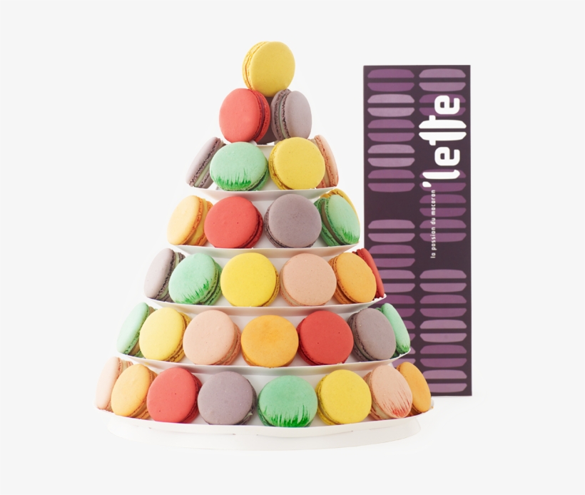 'lette Macaron Tower - Lette Macarons Png, transparent png download