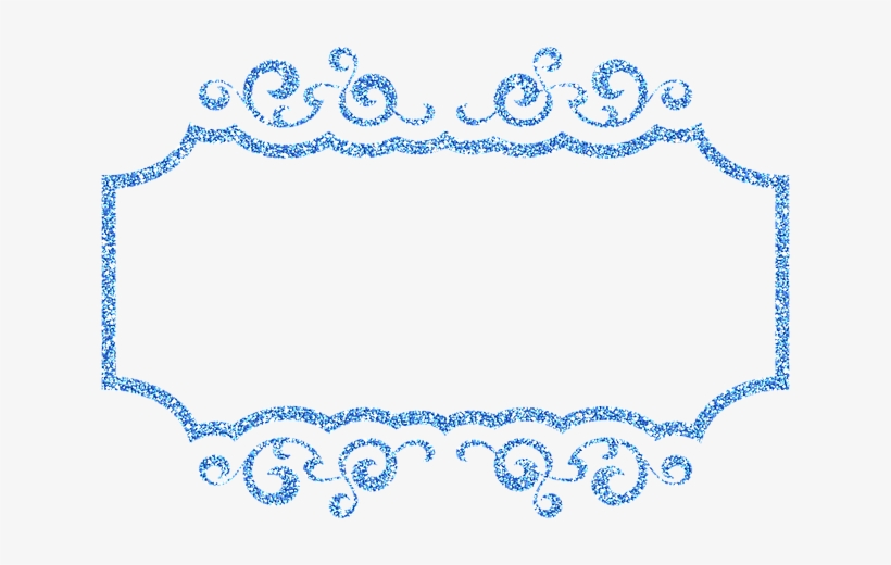 Blue And White Frame Png, transparent png download