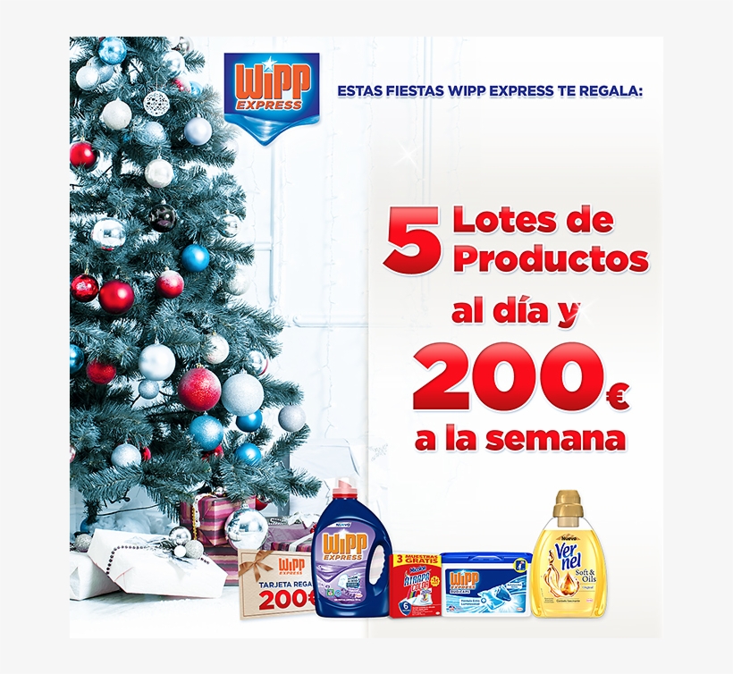 Wipp Express Promo Navidad - Wipp Express, transparent png download